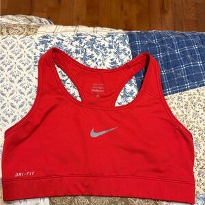 Nike Women's Red Sports Bra